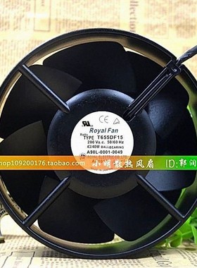 TYPE T655DF15 A90L-0001-0049 原装正品日本ROYALFAN 耐高温风机