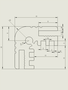 XT-2铝合金转角型材角铝机箱接角DIY角铝定制加工游戏手柄铝型材