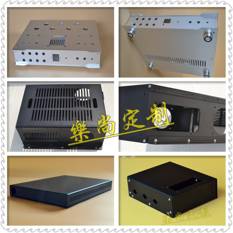 铝外壳铝合金钣金机箱面板铝型材机箱铝盒驱动器定制加工氧化印字图片