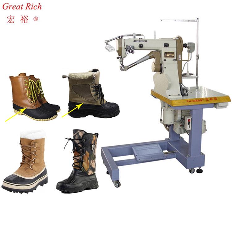 GR-182 宏裕制鞋机耐用制鞋缝长筒靴及雪地靴其它特种缝制设备