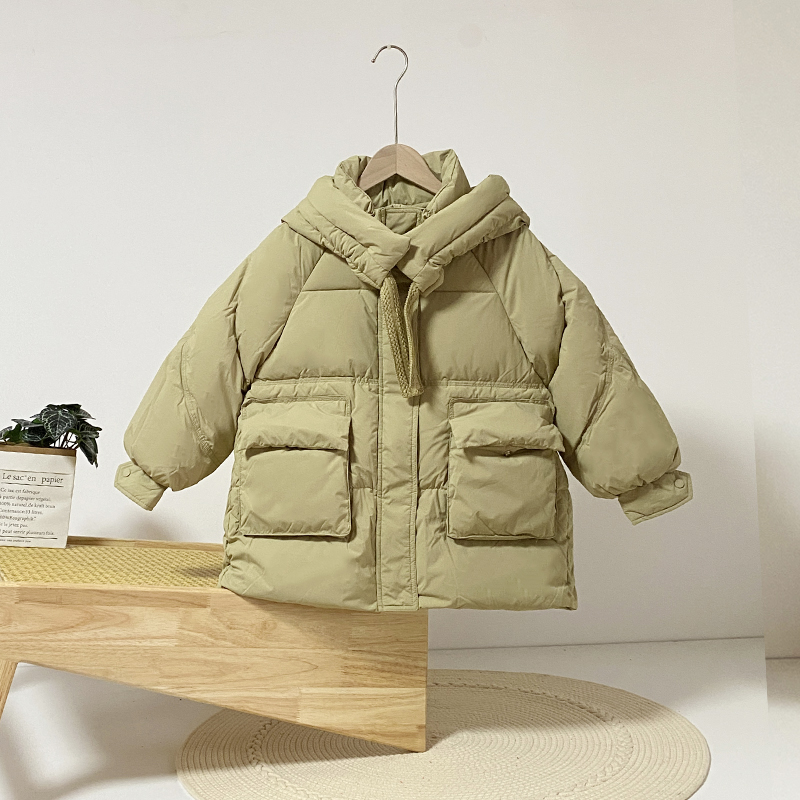 禾雪品牌儿童羽绒服商场同款