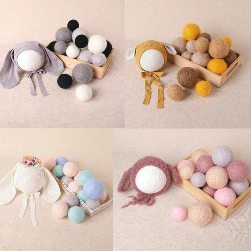 Брендовый детский реквизит для фотографии, детская шерстяная шапка