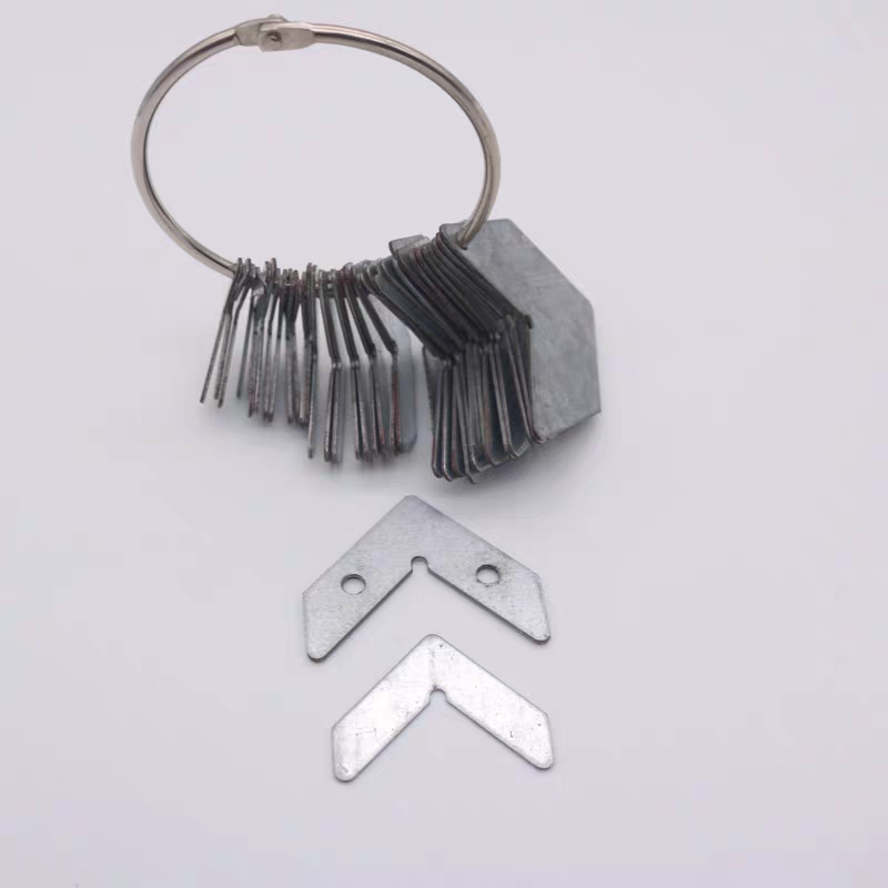 镀锌铁组角片断桥铝门窗镀锌铁片不锈钢连接片铝材拼接组合平片 1