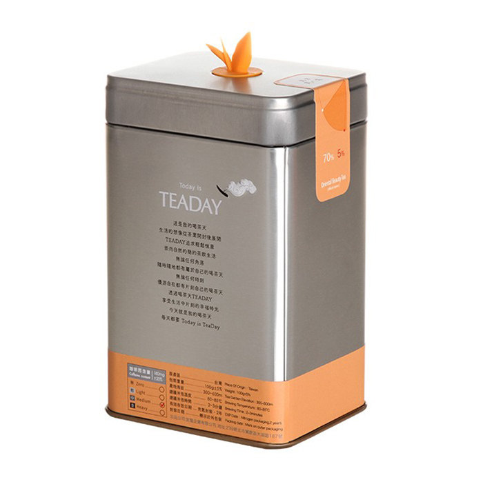 实拍图台湾EILONG/宜龙正品冻顶乌龙高山茶叶花香铁罐150g包邮