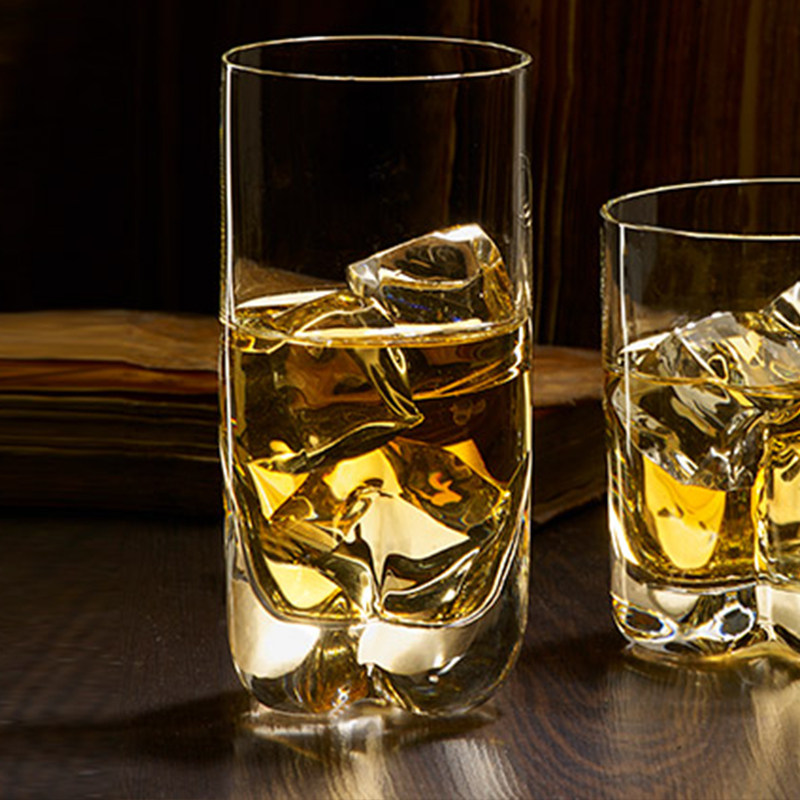 krosno waterglass 果汁水杯 无铅水晶玻璃高身苏打杯特色餐吧杯