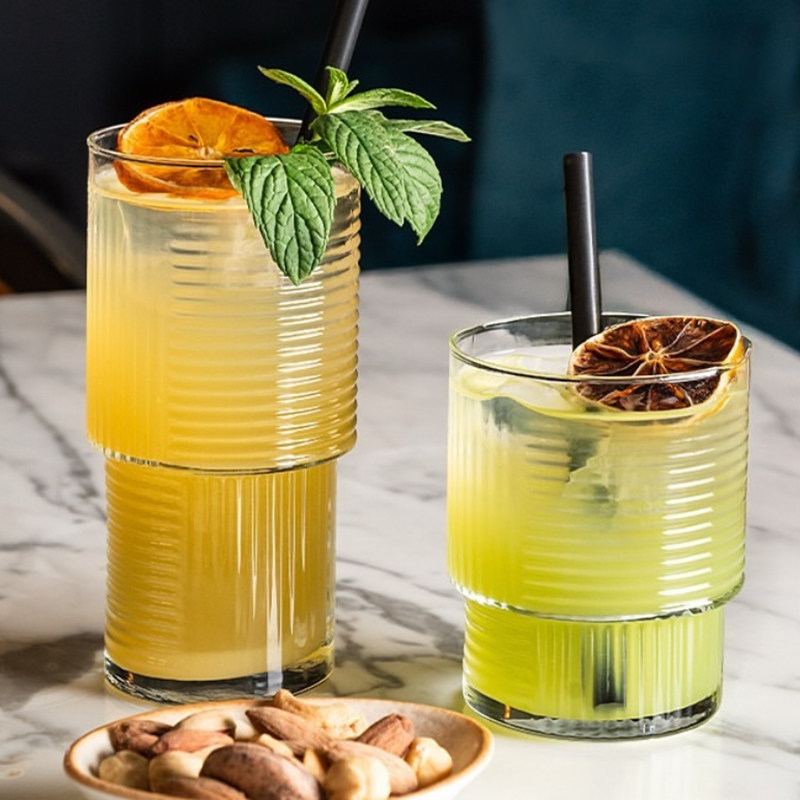 LAV无铅玻璃家用可叠咖啡杯