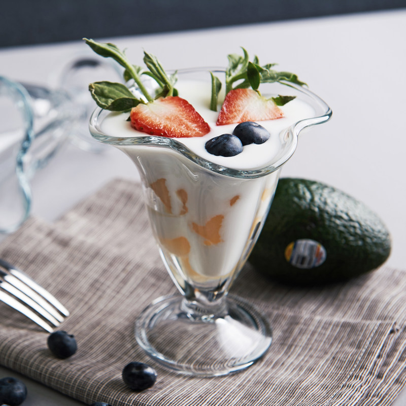 雪糕杯冰激凌杯冰淇淋果汁奶昔布丁夏季甜品玻璃杯碗创意沙拉杯