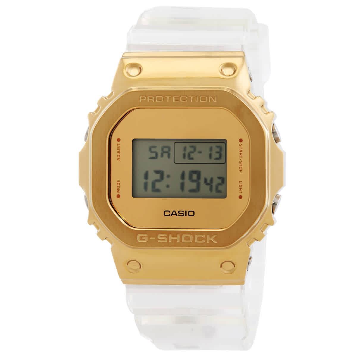 CASIO卡西欧G Shock闹钟石英数字的男士手表GM 5600SG 9DR