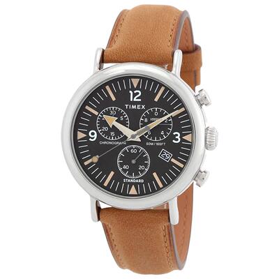 天美时Timex TW2W84500VQ男手表Waterbury Standard计时表