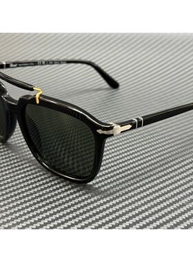 Persol PO0203S 95 31黑色绿色中性57 mm太阳眼镜