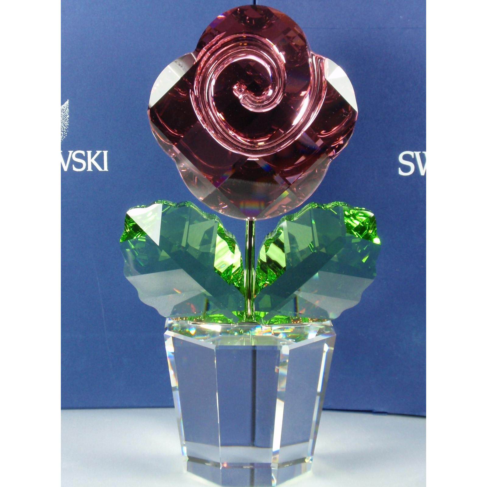 SWAROVSKI施华洛世奇粉色玫瑰中号872197