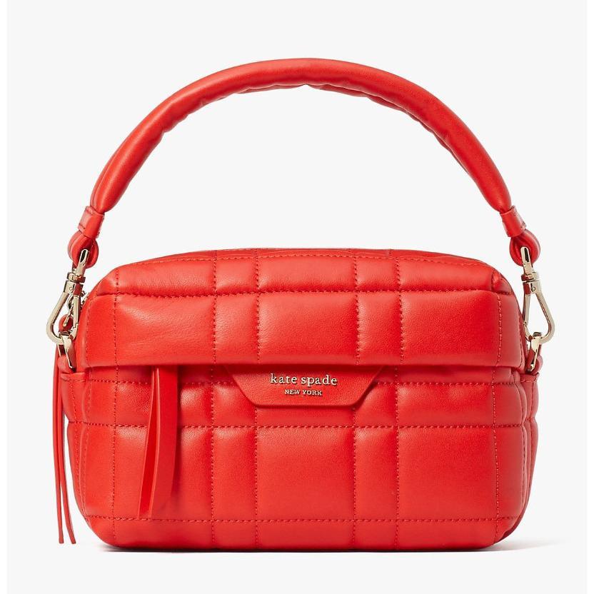kate spade new york K7999女士包袋Softwhere被纹真皮小号
