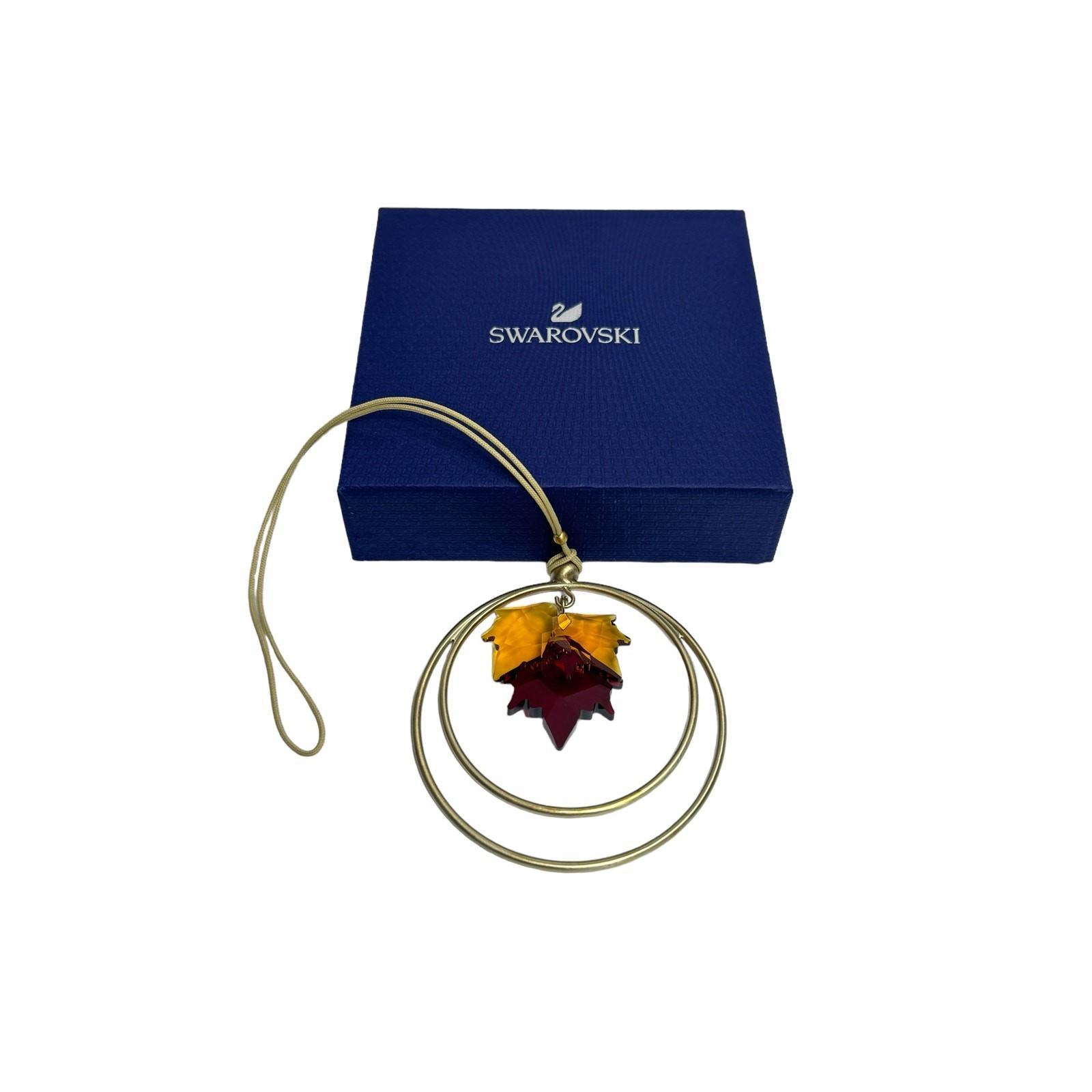 SWAROVSKI施华洛世奇花园故事Autumn Leaves装饰