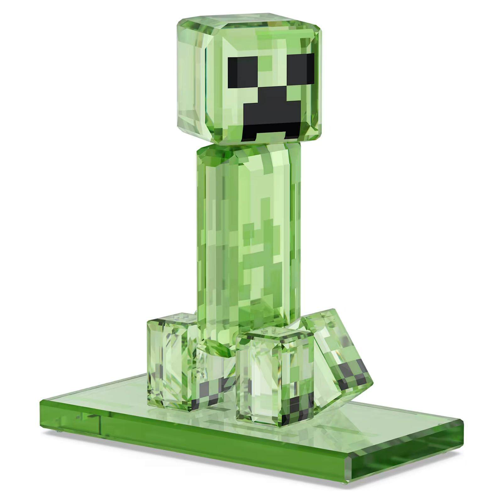 SWAROVSKI施华洛世奇水晶Minecraft Creeper摆件装饰绿色5701249
