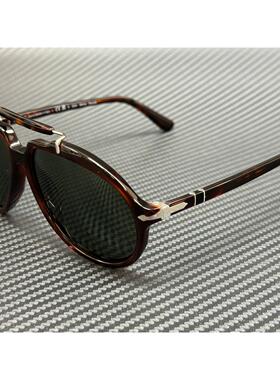 Persol PO0202S 24 31棕色绿色中性57 mm太阳眼镜