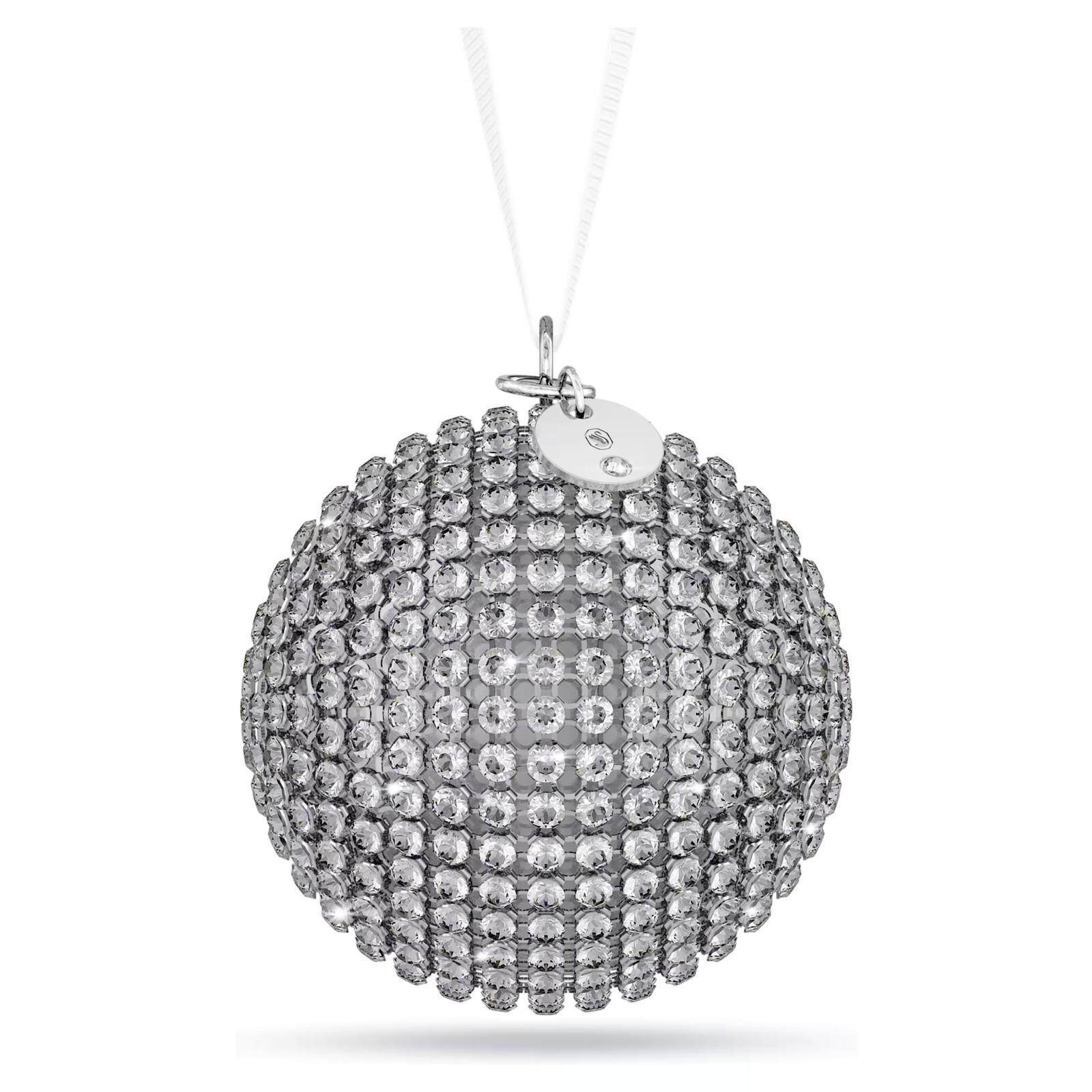 SWAROVSKI施华洛世奇节日Magic经典水晶网格球装饰银色5737045