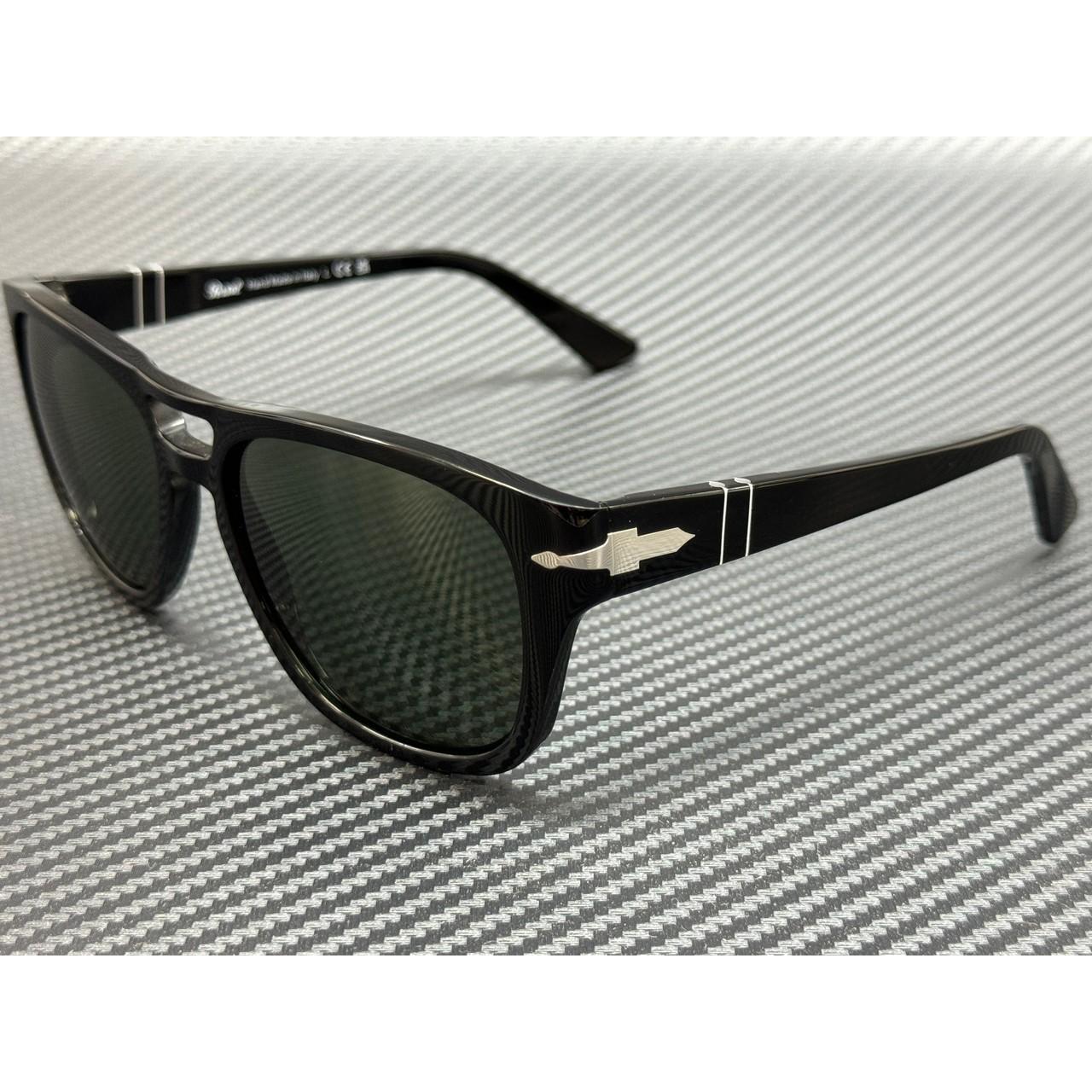 Persol PO3366S 95 31黑色绿色中性58 mm太阳眼镜