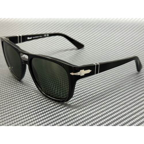 Persol PO3366S 95 31黑色绿色中性58 mm太阳眼镜
