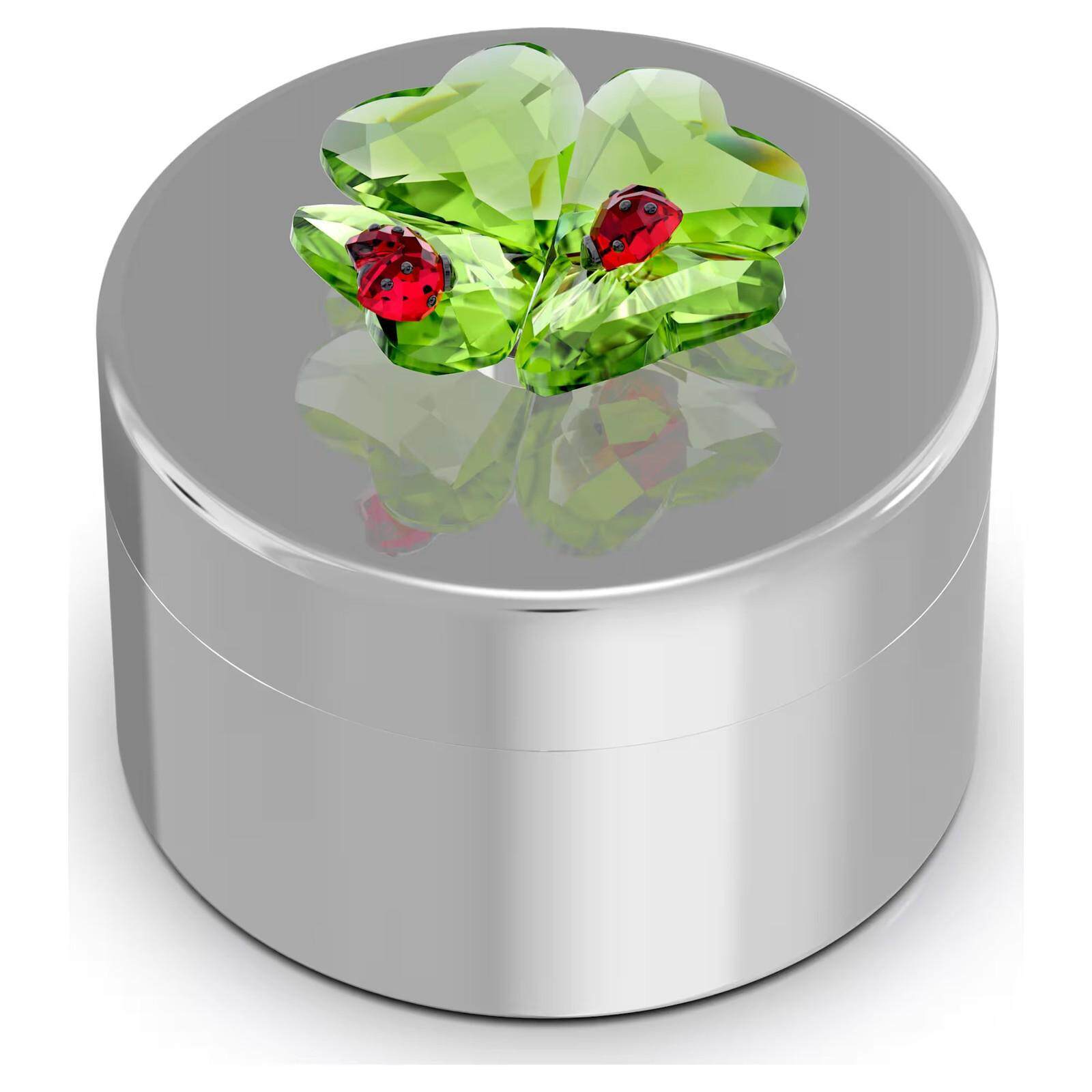 SWAROVSKI施华洛世奇水晶Idyllia Clover瓢虫装饰盒5692961