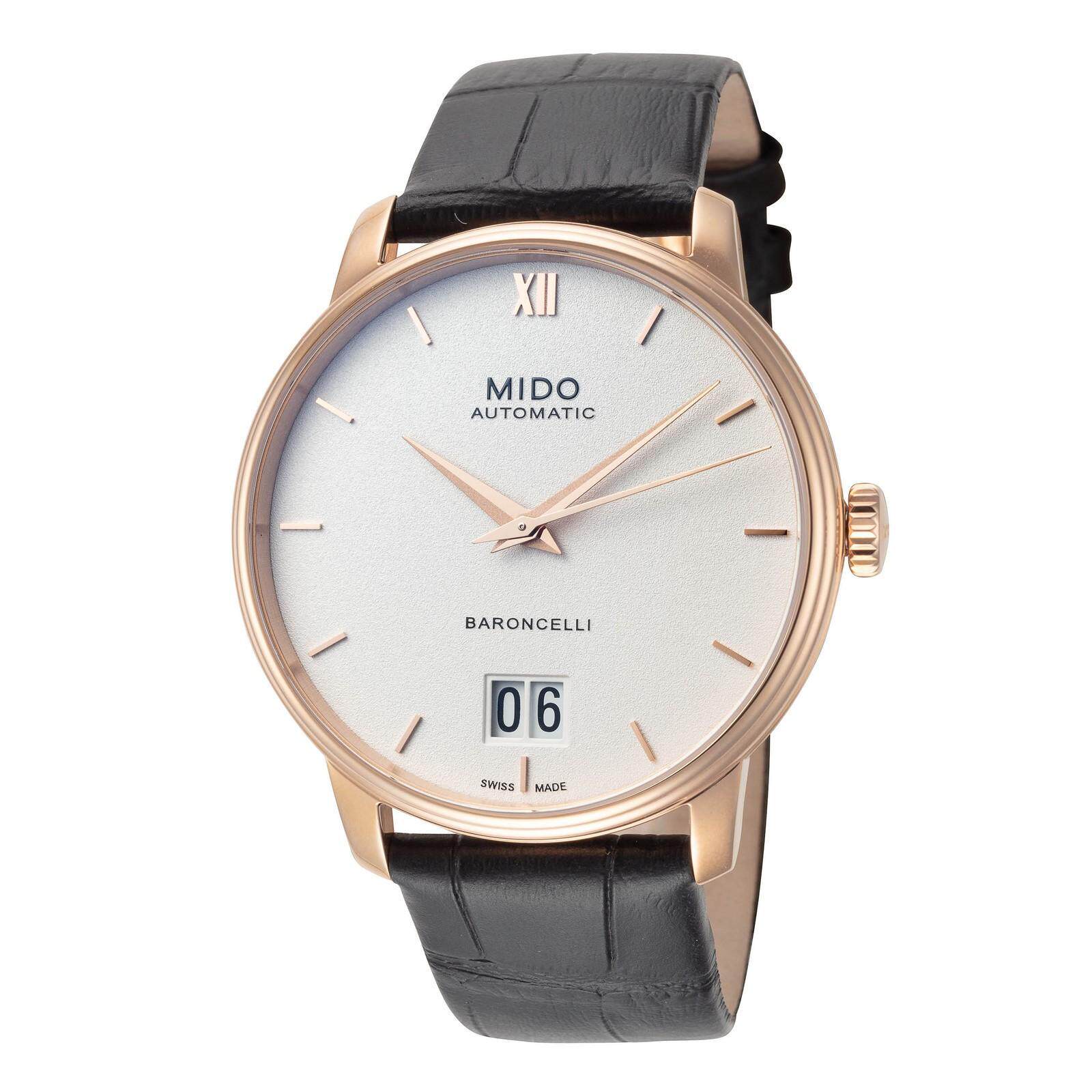 Mido美度男士Baroncelli 40mm自动机械表M0274263601800