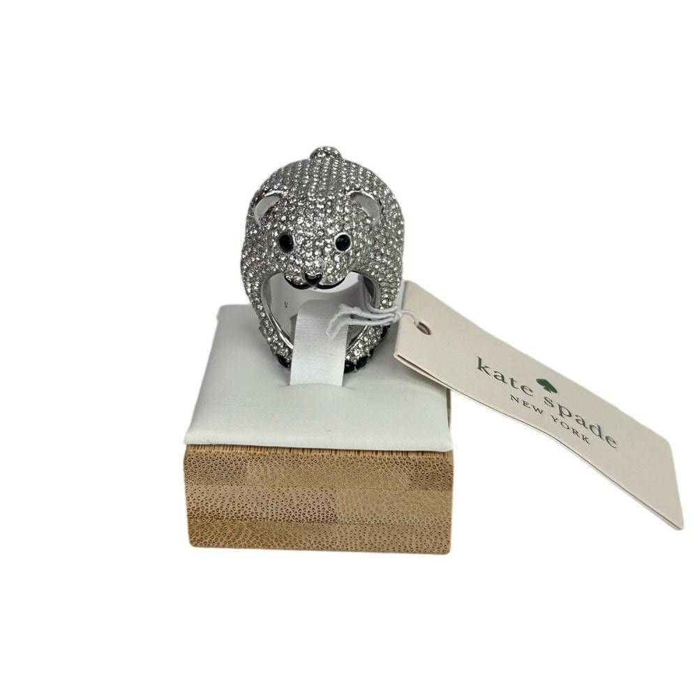 Kate Spade arctic friends北极熊戒指7