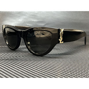 001黑色猫眼53 M94 mm女士太阳眼镜 LAURENT圣罗兰SL SAINT