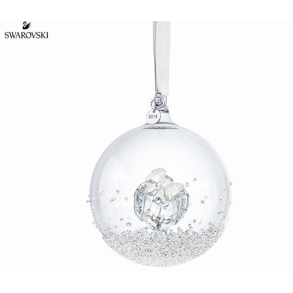 施华洛世奇Swarovski 5221221 Adult摆件球水晶清楚的圣诞