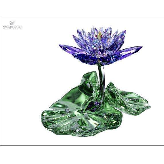 SWAROVSKI施华洛世奇Waterlily蓝色紫1141630