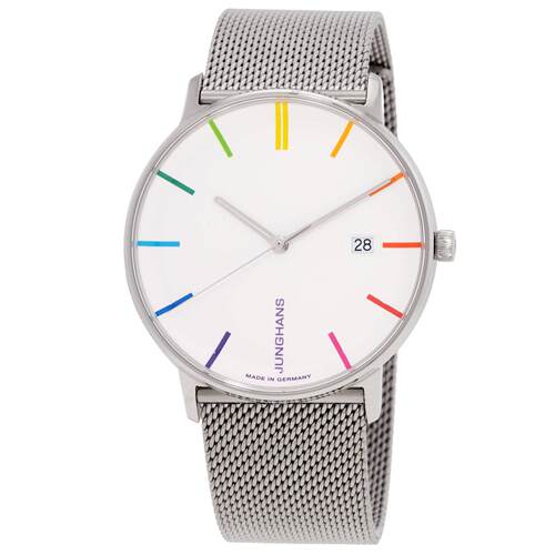 荣瀚宝星Junghans 41/4580.44男手表Form Quarz Bauhaus