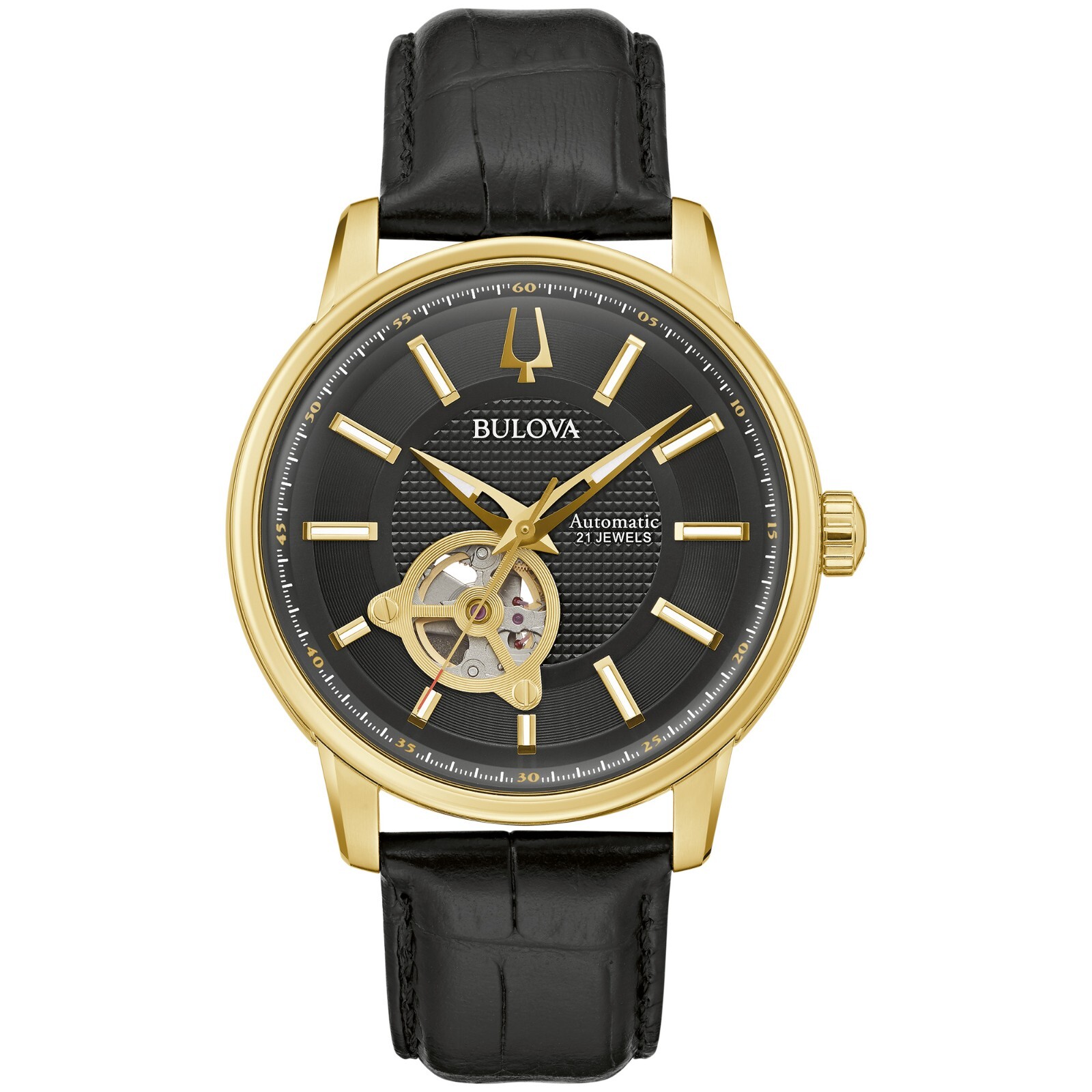 宝路华Bulova 97A166 Classic Bul男手表男士自动机械镂空