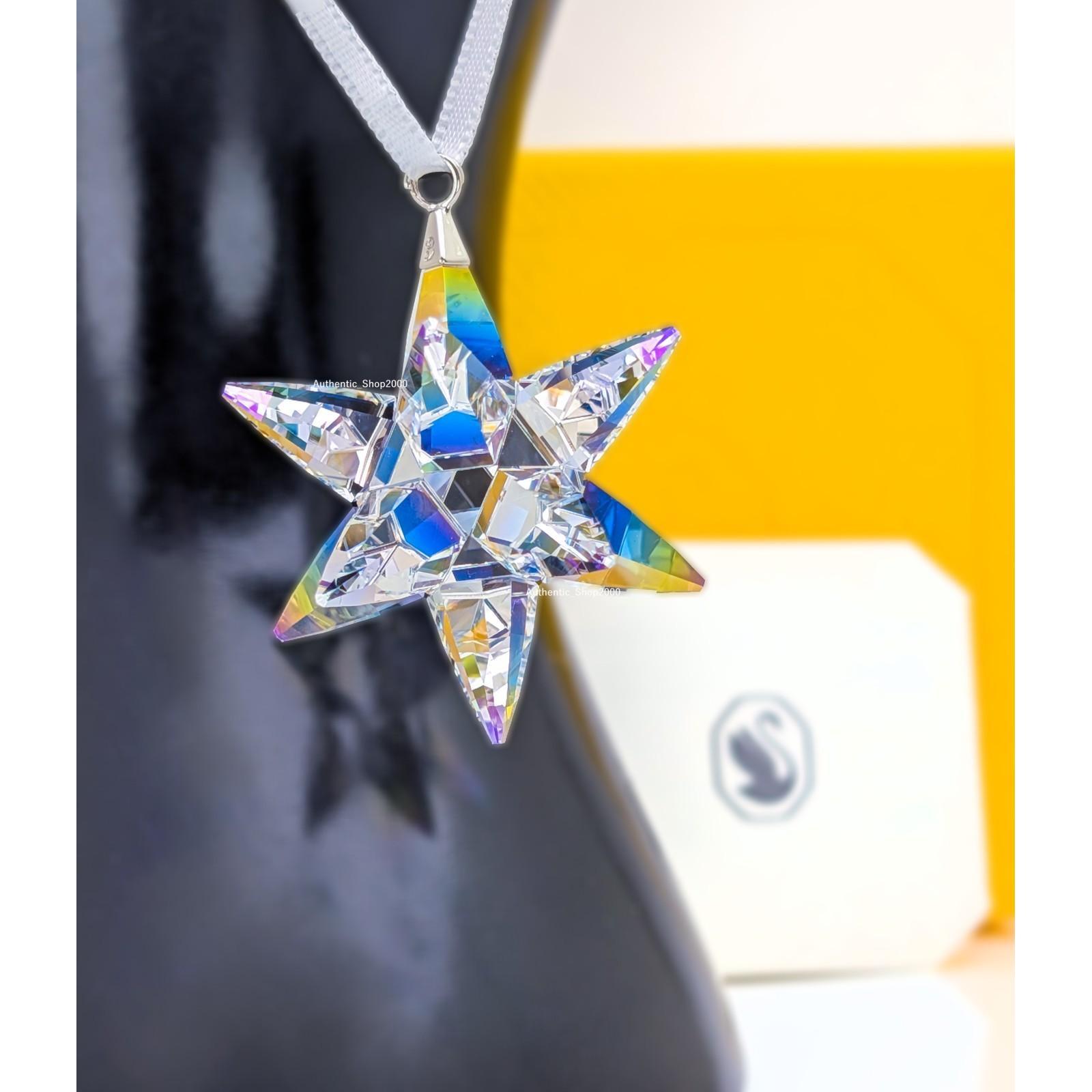 施华洛世奇Swarovski Adult摆件水晶蓝色Aurora Borealis