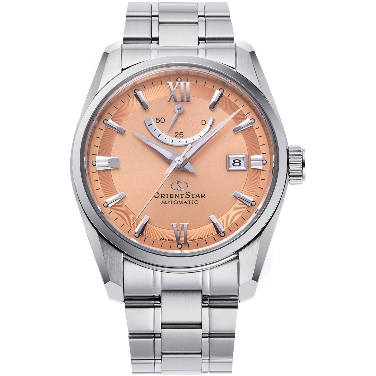 ORIENT东方双狮中性现代日期38mm自动机械表RE AU0108G00B