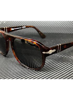 Persol PO3310S 24 B1 Jean棕色棕色中性57 mm太阳眼镜