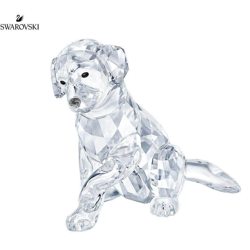 SWAROVSKI施华洛世奇拉布拉多母亲水晶透明摆件5399004