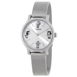 天美时Timex TW2W46000女手表Transcend Peanuts Sketch石英