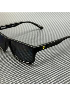 Ferrari法拉利FZ6003U 501 81黑灰色偏光男士59 mm太阳眼镜