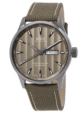 美国代购美度Mido M0384313709100男手表Multifort自动机械