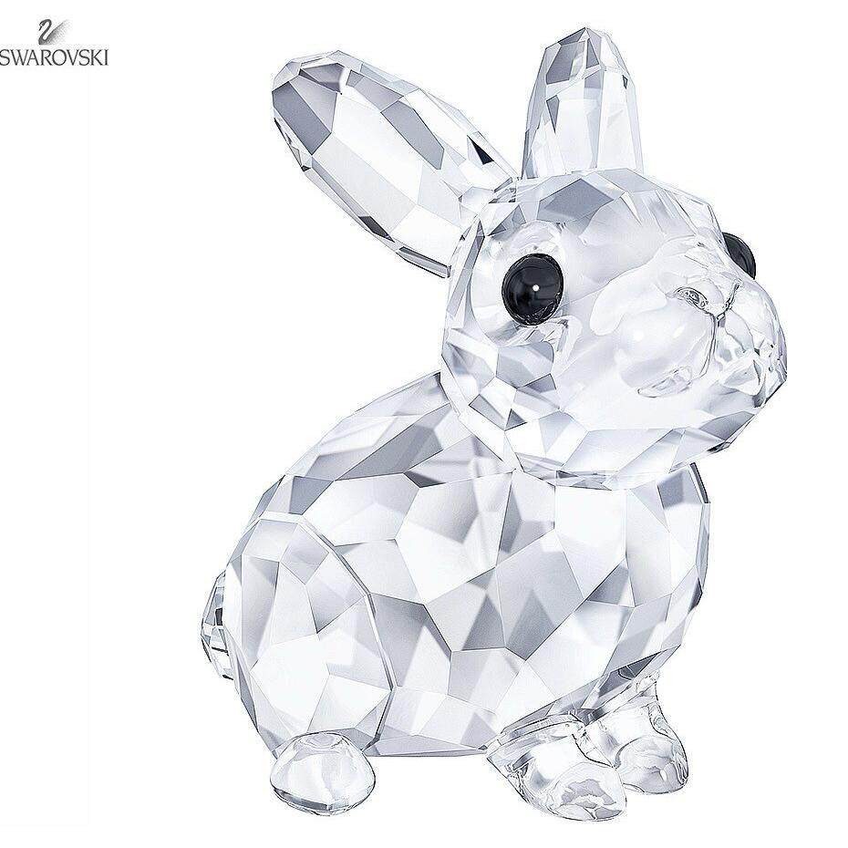SWAROVSKI施华洛世奇可爱婴儿兔子水晶透明摆件5723652