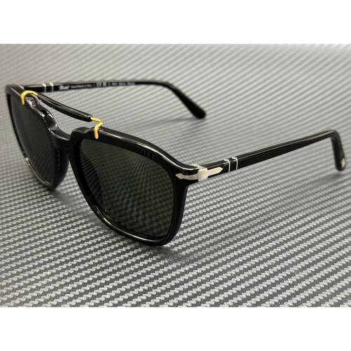 Persol PO0203S 95 31黑色绿色中性55 mm太阳眼镜
