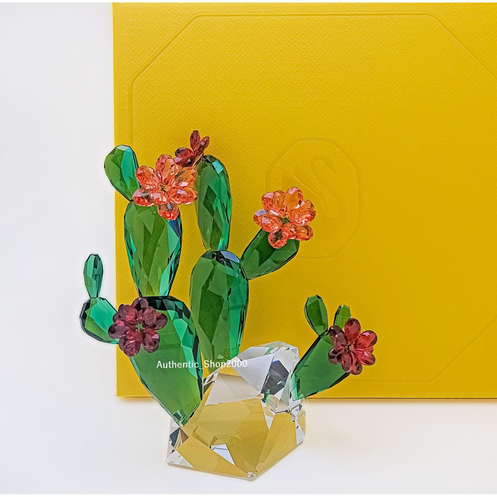 SWAROVSKI施华洛世奇水晶粉色Cactus花Decor 5426805