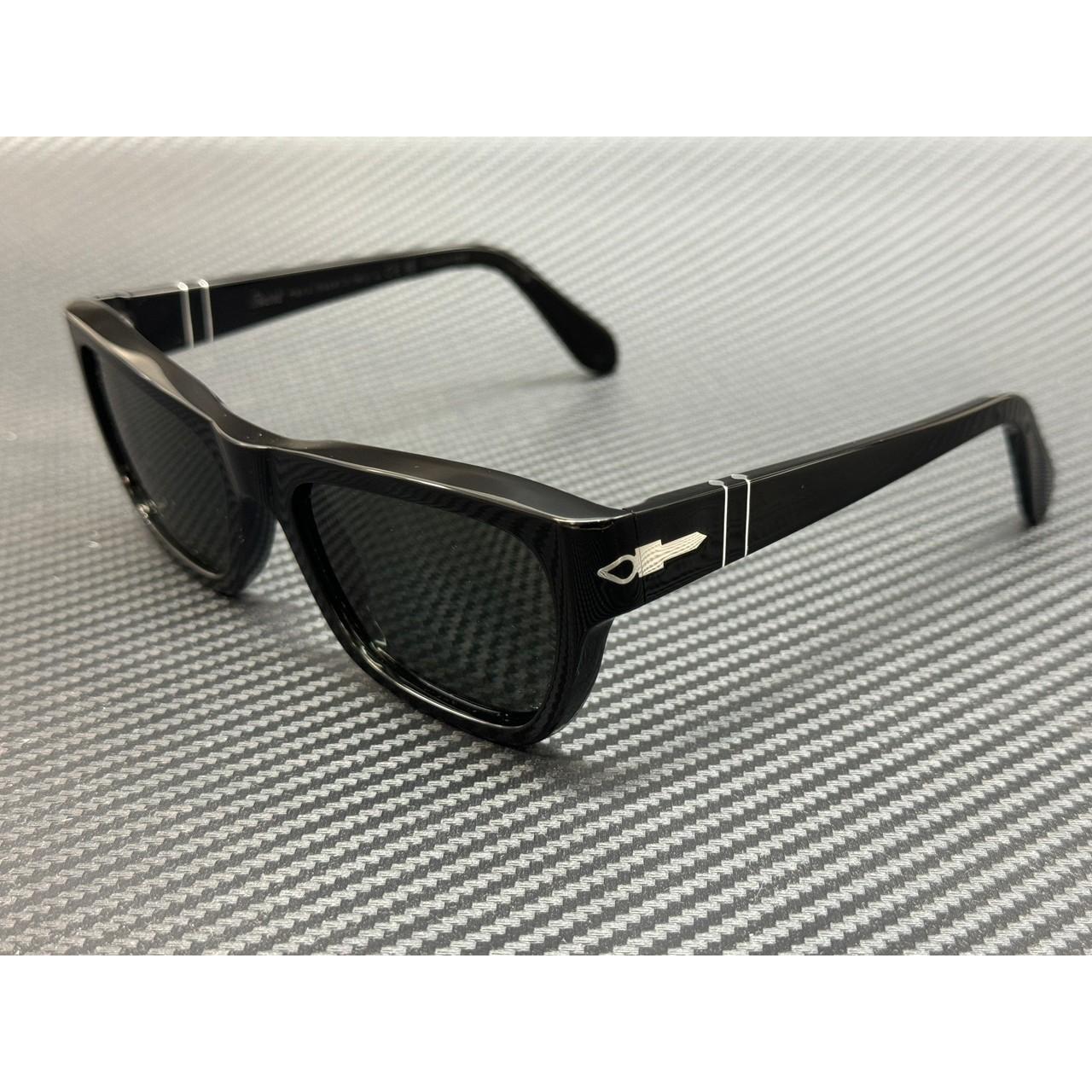 Persol PO0091S 95 58黑色绿色偏光53 mm太阳眼镜