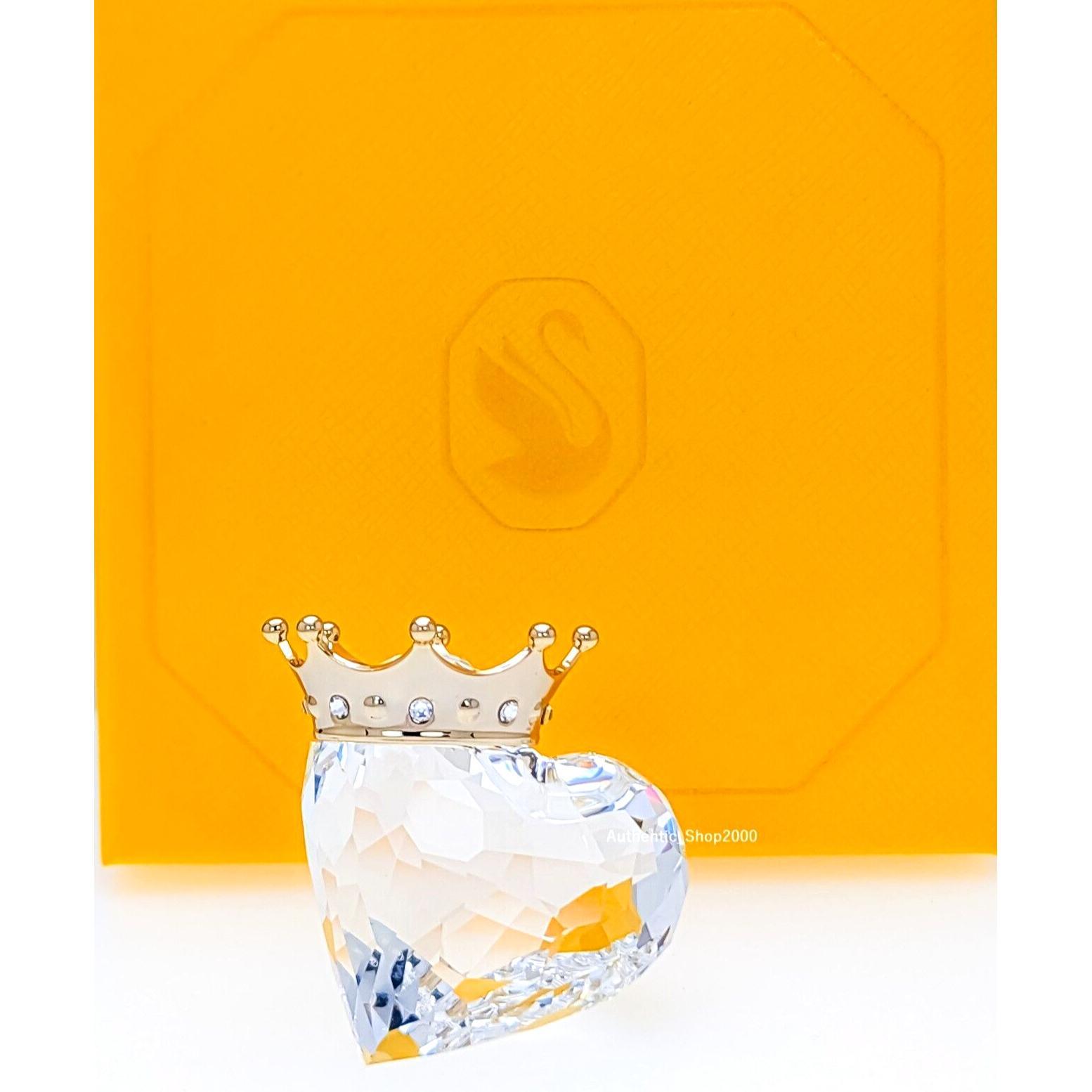施华洛世奇Swarovski摆件水晶白色100 Symbolica心Crown