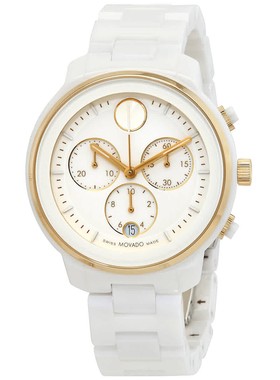 摩凡陀表Movado 3600933女手表Bold Verso计时表石英白色