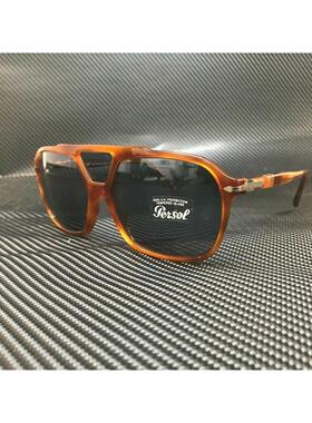 Persol PO3223S 96 56 Terra Di Siena方形男士59 mm太阳眼镜