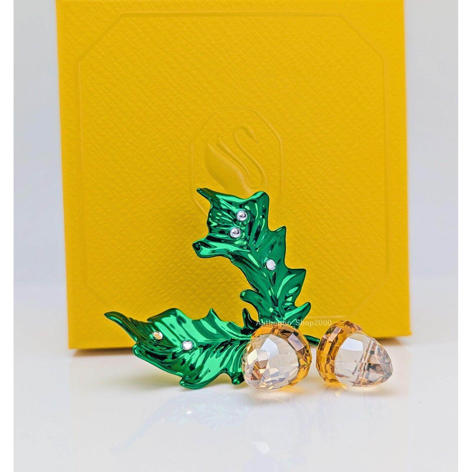 施华洛世奇Swarovski Adults摆件水晶绿色100 Idyllia Acorns
