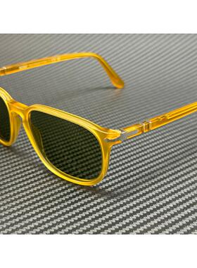 Persol PO3019S 204 4E Miele黄色绿色男士55 mm太阳眼镜