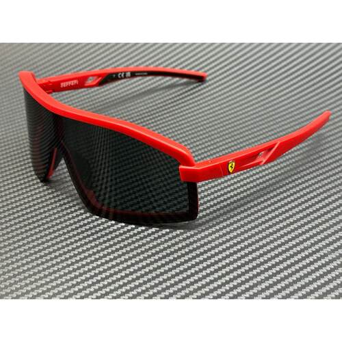FZ6010U 514 87磨砂红色灰男士65 mm Ferrari男太阳眼镜