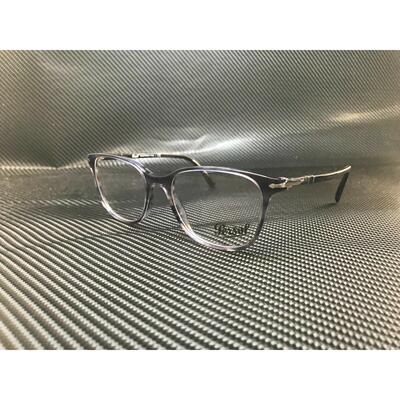 Persol PO3203V 1083蓝色灰镜片男士近视眼镜框架51 mm