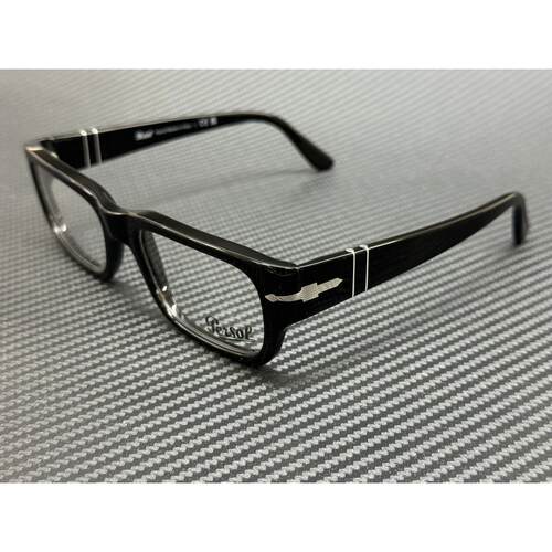 Persol PO3347V 95闪亮黑色55 mm近视眼镜框架