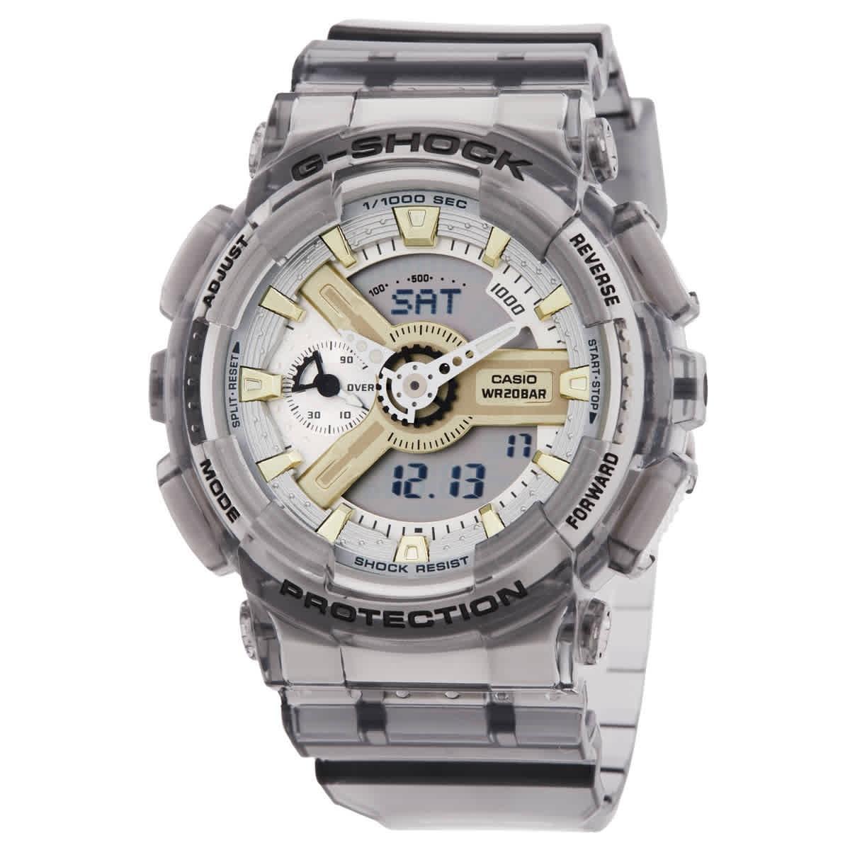 CASIO卡西欧G Shock世界时石英数字手表GMA S110GS 8ADR